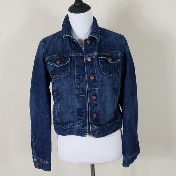 GAP Jackets & Blazers - GAP Short Waisted Jean Jacket